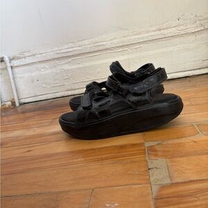 MBT Kisumu Rocker Sandals ( limited edition snakeskin embossed leather) W7
